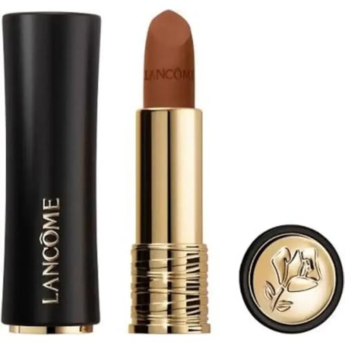 Lancôme L'Absolu Rouge Drama Matte, Long-Lasting Hydrating Lipstick, Ceramide Infused Formula, Ultra-Precise Petal Sculpted Bullet for a Luxurious Matte Finish, Shade: 336 Melodrama, 3.4g