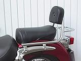  Fehling Suzuki VL 125 LC Intruder Sissybar Kissen m. Gepäckträger