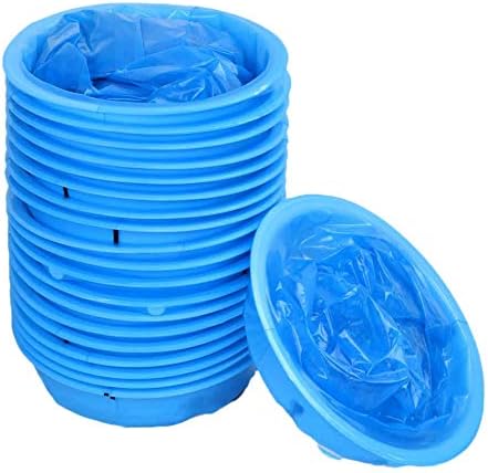 Bottam 20Pcs Disposable Vomit Bags, Emesis Bags, & Car Sickness Bag, Nausea Bags for Travel Motion Sickness