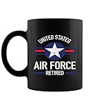 Usaf Retired Air Force Military Retirement Gift Coffee Mug