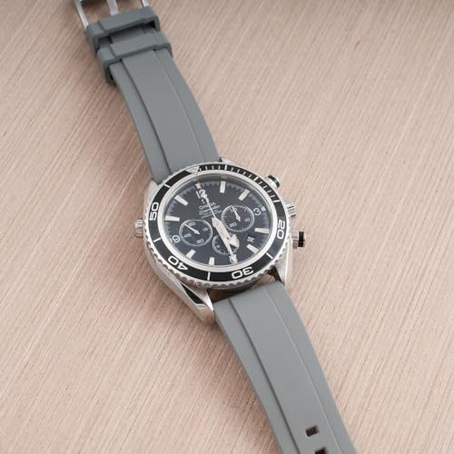 Image of StrapHabit Quick Release Rubber Watch Strap Band FKM 20mm 22mm 24mm