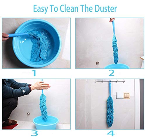 Spazzolino per radiatore in microfibra