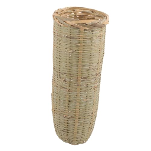 minkissy Elegant Bamboo Wine Strainer Handmade Filter Sediment Removal for Winemaking