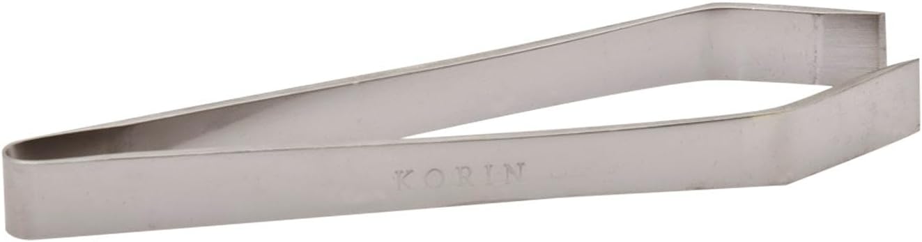 Fish Bone Tweezer w/Square Tip 4.5"