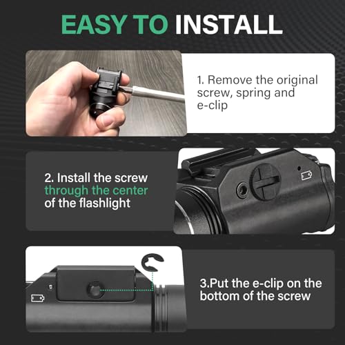 Image of 69125 Flashlight Earless Screw Kit with Mounting Kit