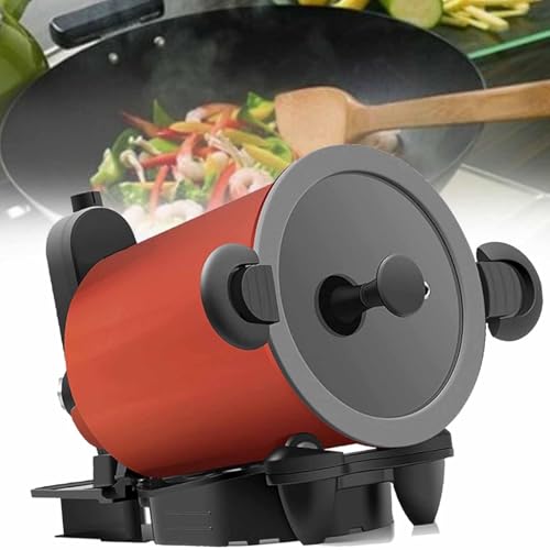 Automatic Stir Fryer - 360° Full Automation for Easy Cooking and Cleaning, Ideal for Quick Family Meals and Daily Use