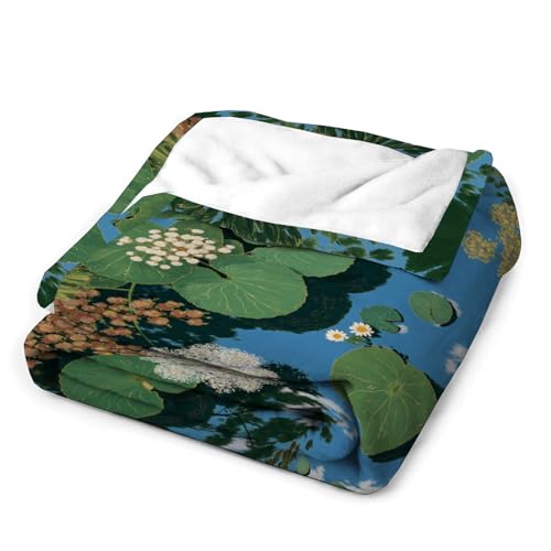 Couverture flanelle eucalyptus 220x240cm pour éliminer le froid du lit