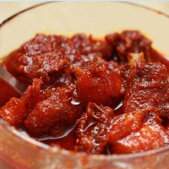 Image of GM-Premium Andhra Chicken Pickle - 500g Boneless, Spicy & Handmade Delicacy |