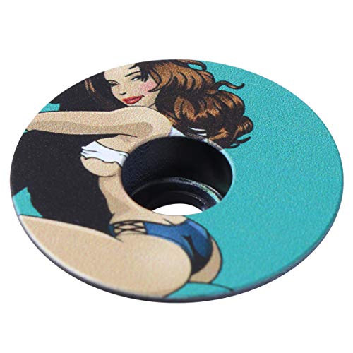 image for BESPORTBLE Bicycle Headset Top Cover Front Fork Stem Top Caps Bowl Alu