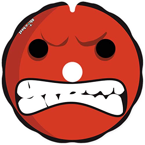 Cubre Radios Silla de Ruedas (Par) para Aro Impulsor 49,51 a 50,50cm de Diámetro Exterior con Fijaciones Redondas - En colère !