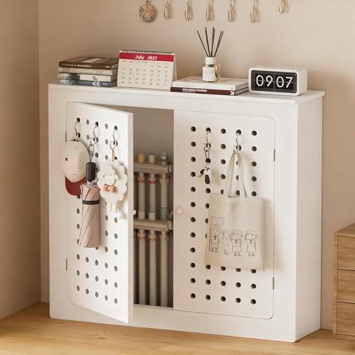 Cubreradiador de MDF Cubiertas para Radiadores de Calefacción para Hogar Estantería Blanca para Armario Decoración para Sala de Estar y Pasillo(39.4' Wx31.5 Hx9.8/100x80x25cm)