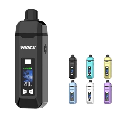 Yocan Vane 2 Portable Herb Vaporizer 1200mAh �h���C�n�[�u �x�|���C�U�[ ���[�L���� �o�l�Q �g�ь^ �Z���~�b�N�`�����o�[ ��e�� �}�O�l�b�g�}�E�X�s�[�X USB Type-C�[�d �������x���� 200-480°