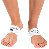 Zensah Arch Supports - Relieve Plantar Fasciitis, Heel Pain, Compression Foot Sleeves