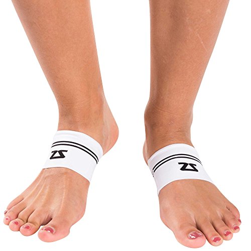 Zensah Arch Supports - Relieve Plantar Fasciitis, Heel Pain, Compression Foot Sleeves