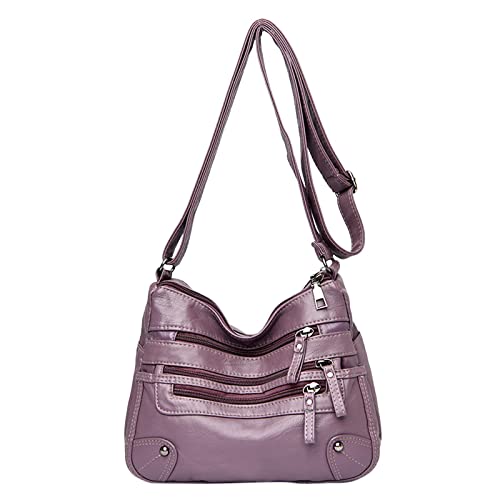Hombres Bolsos Bolso de hombro Pequeño Mujeres Suave Bandolera Clásica Multicapa Bolso de Hombro de Diseño de Lujo Bolso de Mano Bolso Organizador Comprador, a, Talla única