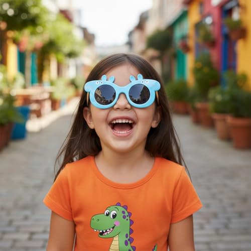 Image of SYGA Kids Goggles, Modern Stylish Eyewears for Boy's and Girls, Suitable for Age 3-8 Years