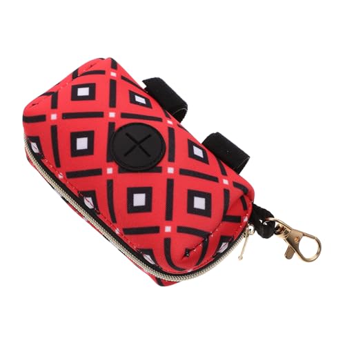 NOLITOY Portabolsas Perros para Excrementos y Golosinas Diseño de Hebilla y Clip Fabricado en Poliéster para Paseos y Actividades de Adiestramiento