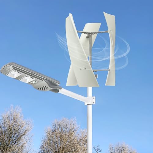 Poziomy zestaw generatora turbiny wiatrowej z kontrolerem ładowania – oś pionowa 12 V 3-łopatkowy generator wiatrowy do domu, kampera i łodzi