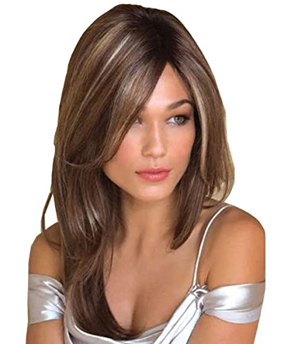 KAWA KANA ウイッグ ロング ミディアム セミロング フルウィッグ カール かつら グラデーション カラー レディーズ カツラ 女装 ウィッグ スイートパイ ロングヘアー 自然 小顔 耐熱 原宿系 ロリータ 日常