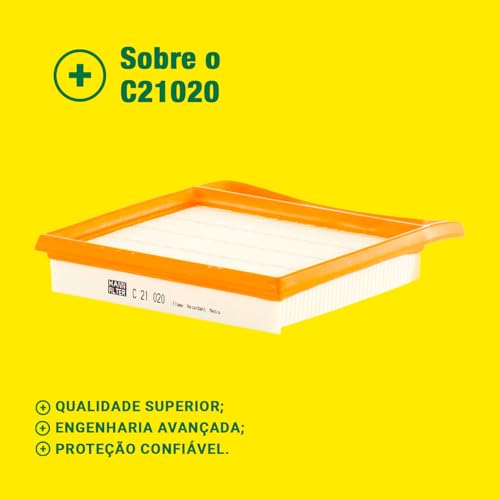 MANN-FILTER C 21 020 Filtro Dell'aria - Per Autovetture + Veicoli Commeriali - 3