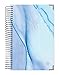 HARDCOVER bloom daily planners 2019-2020 Academic Year Day Planner & Calendar - Passion/Goal Organizer - Monthly & Weekly Dated Agenda Book (August 2019 - July 2020) - 6" x 8.25" - Blue Watercolor
