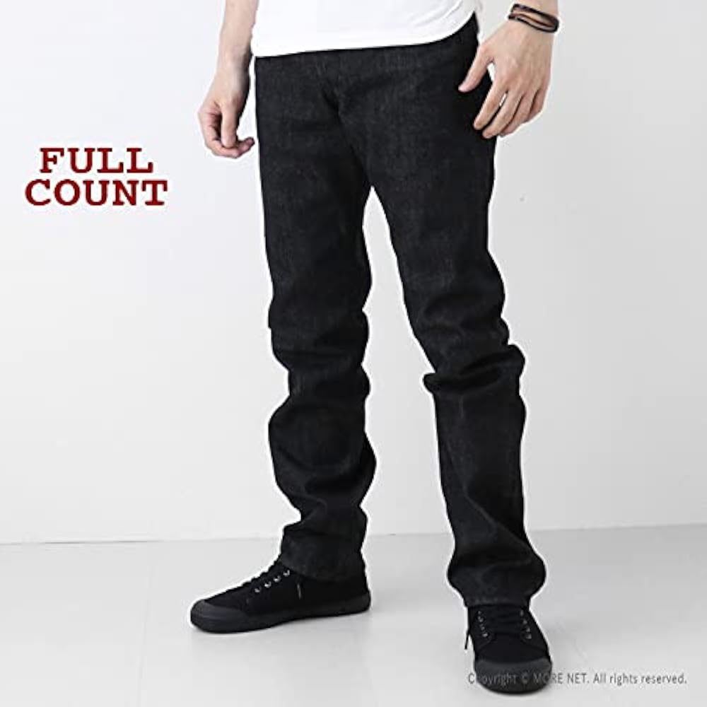 FULL COUNT 1108BK W30 フルカウントブラックデニム フルカウント FULL COUNT ジーンズ デニム 1108BK 13.7oz スリム