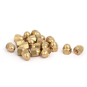 Uxcell DIN1587 Messing Kappenmutter 20 Stück