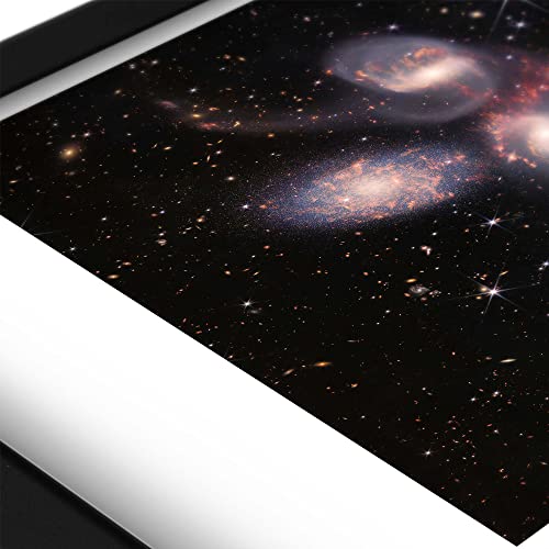 Télescope James Webb Stephan Quintet Poster Grand Format L