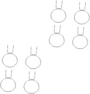 SOLUSTRE 8 Pcs Pegs for Pegboard Screwdriver Organizer Pegboard Clips Pegboard Hanger Pegboard Cup Holder Hooks Peg Hooks DIY Pegboard Hooks Pegboard Cup Hooks Iron Nails Heavy