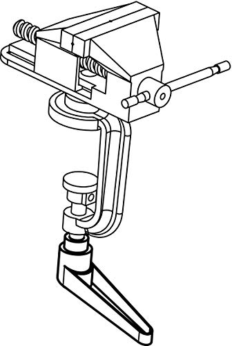 HALDER 24390.0124 Adjustable Clamping levers, Black, d1=14 mm / d2=M6 - Image 3