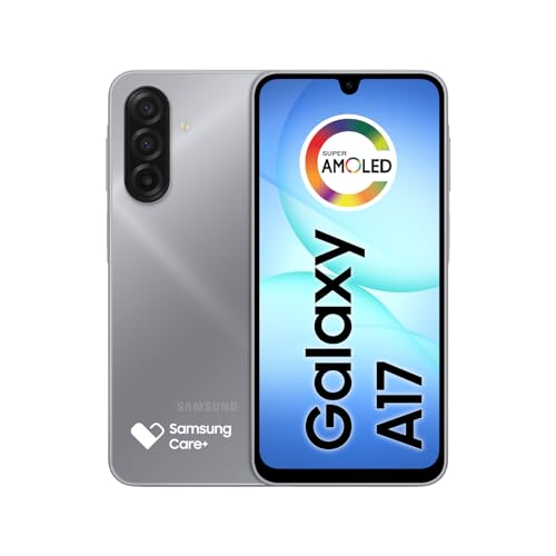 Celular Samsung Galaxy A17, 256GB, 8GB, 50MP Tela 6.7', IP54 - Cinza