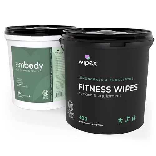 Wipex Gym Cleaning Wipes Bundle - Get (1) 400ct Lemongrass