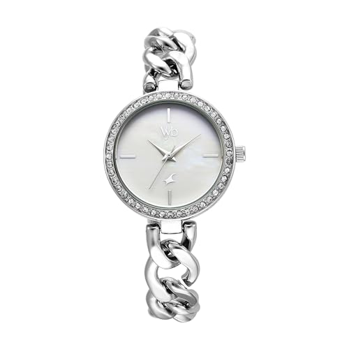 Fastrack Analog Silver Dial Womens Watch-FV60026SM01W (B0CXDZ9ZTC) Amazon Price History, Amazon Price Tracker