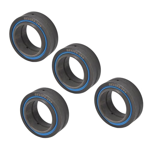 Juego de 4 Rodamientos Esféricos GE40ES-2RS de Acero con Alto Contenido de Carbono