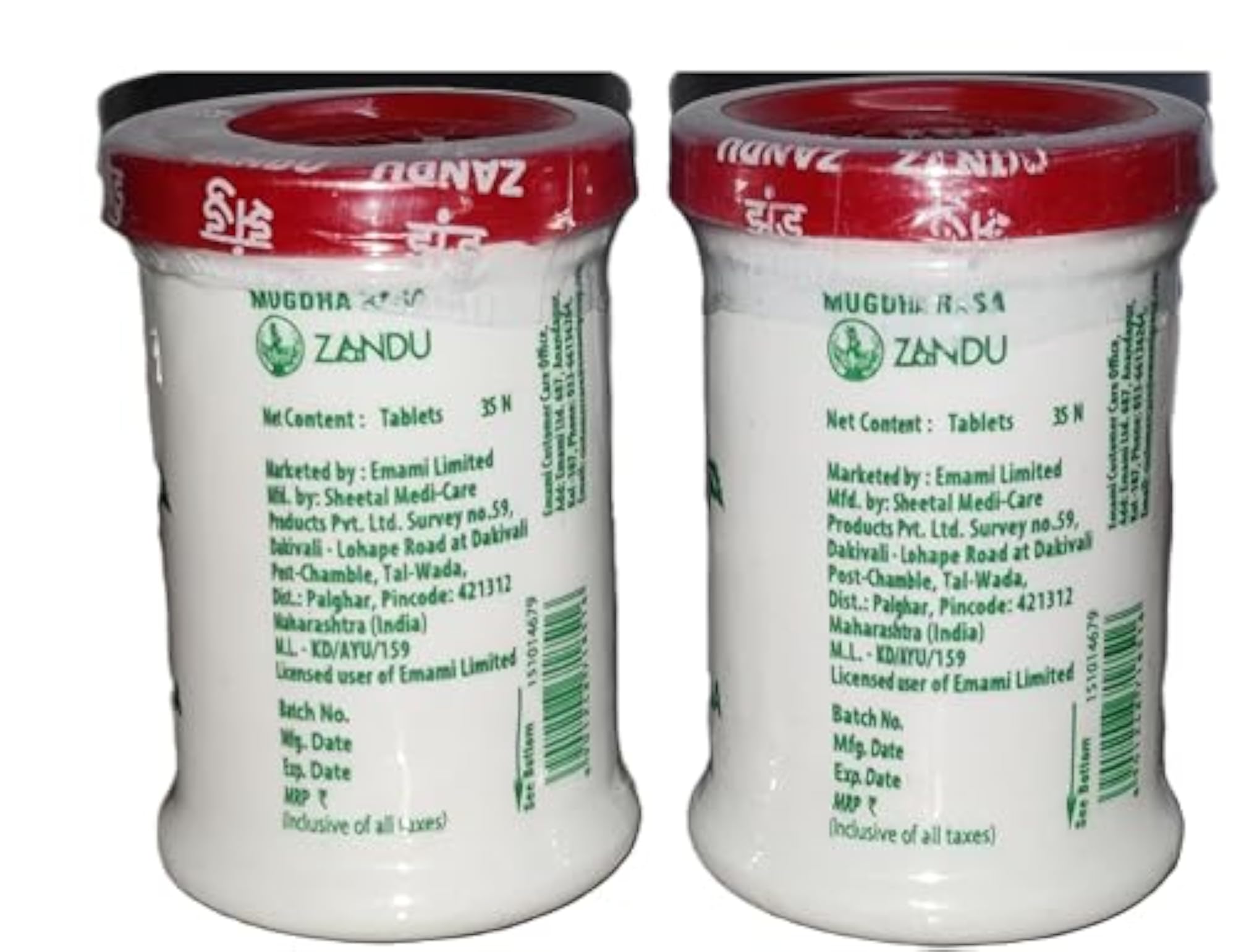 Zandu Mugdha Rasa Tablet, Pack of 2