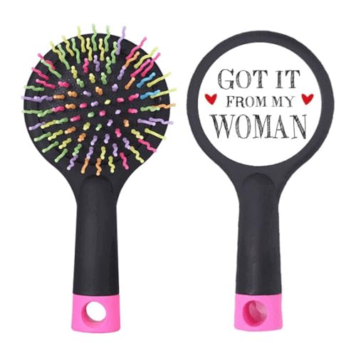 Brosse à cheveux démêlante anti-nœuds sans douleur pour cheveux rebelles