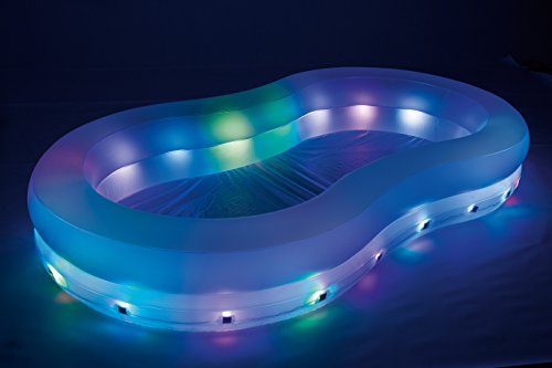Bestway 54135_04 - Planschbecken Color Wave Pool, 280 x 157 x 46 cm – Bild 8