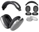 Ya en manzanajugosa.com: SOULWIT Kit de Repuesto para AirPods Max, Almohadillas de Tejido Malla + Funda de Diadema + TPU Protector Funda + Silicona Almohadillas Funda, Accesorio Antiarañazos, Almohadillas con Espuma Más Suave