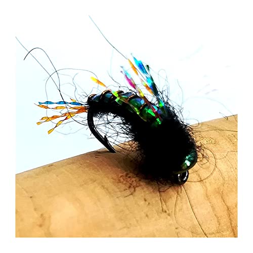 Leurre de pêche nymphe et mouche MINGSHAN pour attraper la truite difficile avec crochet n° 8