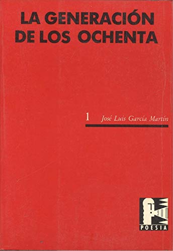 Portada de La generacion de los ochenta