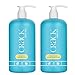 CRACK HAIR FIX Shampoo and Conditioner Set, 33.8 oz Each | Anti-Frizz Hair Products for Damaged Hair, Bond Repair, Curl Care, Humidity Control, and Color Protection