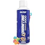 Alpha Supps L Carnitine Liquid 3000 | Stimulant-Free L-Carnitine Supplement for Men & Women | Pre-Workout Energy Boost & Muscle Recovery | Zero Sugar, Fat, & Carbs | 31 Servings (Sour Gummy Worms)