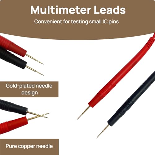 Image of Sharp Universal Multimeter Test Lead, 1000V 15A Test Leads
