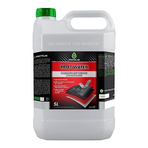 Impermeabilizante De Estofados e Tecidos Prot-water Protelim 5 Litros
