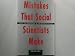Mistakes That Social Scientists Make: Error and Redemption in the Research Process
