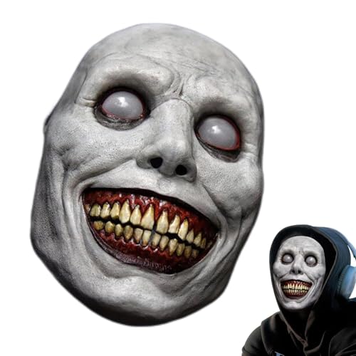 Chuankefanxing Halloween Masks Halloween Scary Mask Natural Latex Scary Mask for Costume Party Horror Masque for Party Costume Cosplay Props