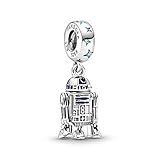 Pandora Star Wars R2-D2 Charm-Anhänger, Sterling-Silber799248C01
