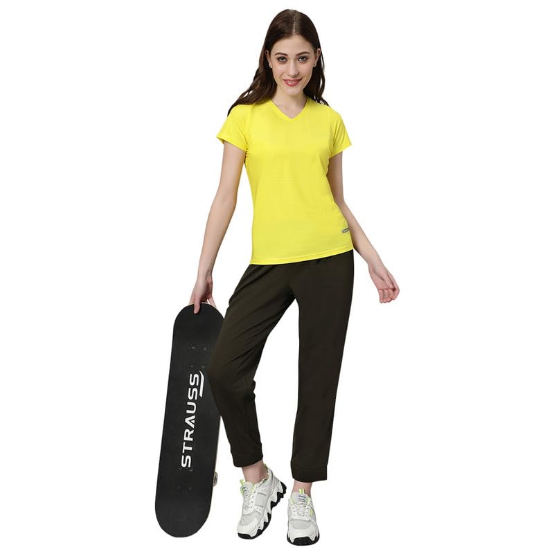 Image of omtex Comfy Womens Trouser with Pockets, Lightweight Quick Dry Athletic Workout Soft Pants for Gym, Yoga, Running