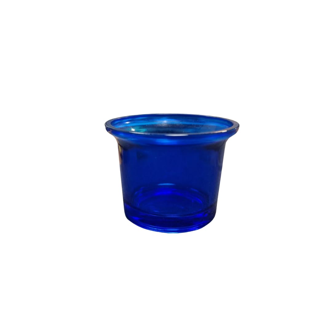 Bell Tent Boutique...Happy Glamping Dark Blue Pack Of Replacement Votives For Tea Light Chandeliers (20, )