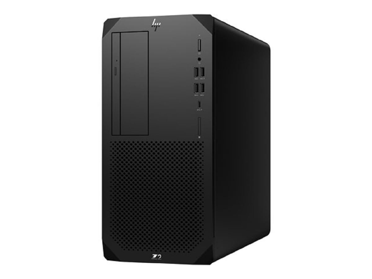 HP Workstation Z2 G9 - Wolf Pro Security - Tower - 4U - 1 x Core i7 i7-14700K / 3.4GHz - RAM 32GB - SSD 1TB Z Turbo Drive, NVMe, TLC - RTX A2000-1GbE - Win 11 Pro - Tastatur: Deutsch - Schwarz